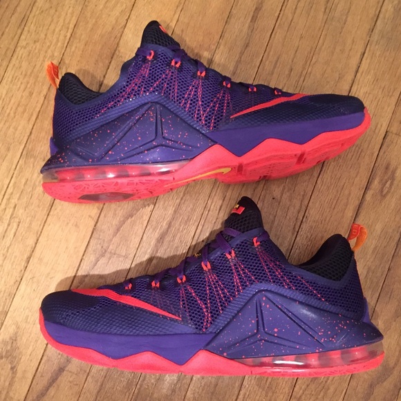lebron 12 low purple